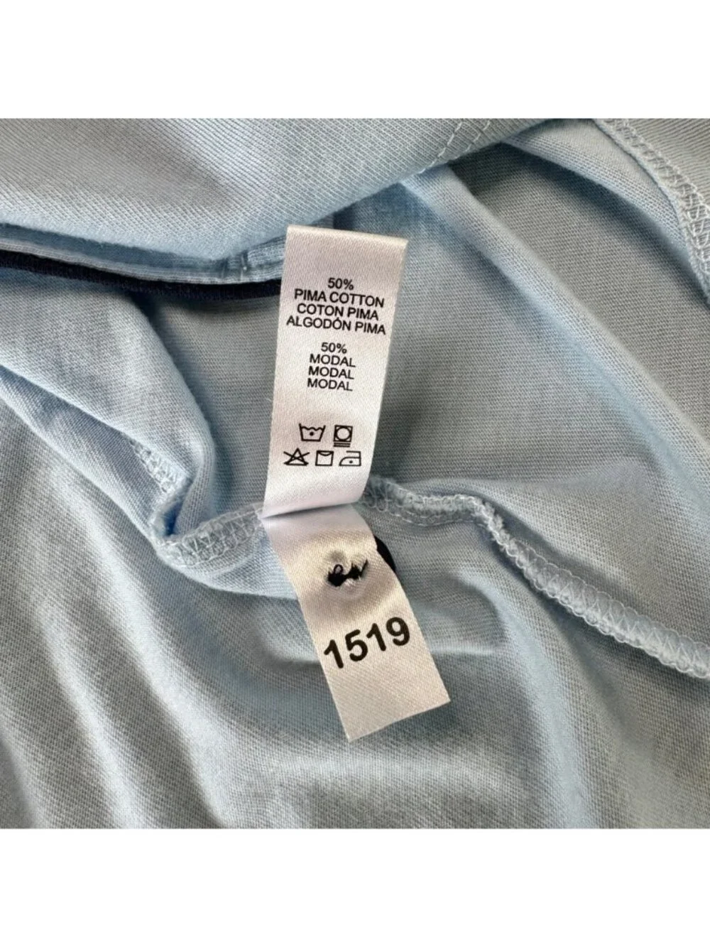 COSABELLA Bella Pajama Set Womens S 4-6 Blue Long Sleeve Top Boxer Shorts PJs - Picture 5 of 13